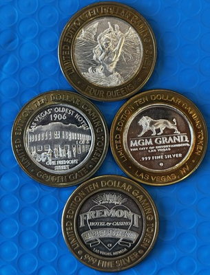 #ad Vintage Vegas $10 Silver Strike .999 – Unsearched Mix – Defunct Casinos Included $77.00