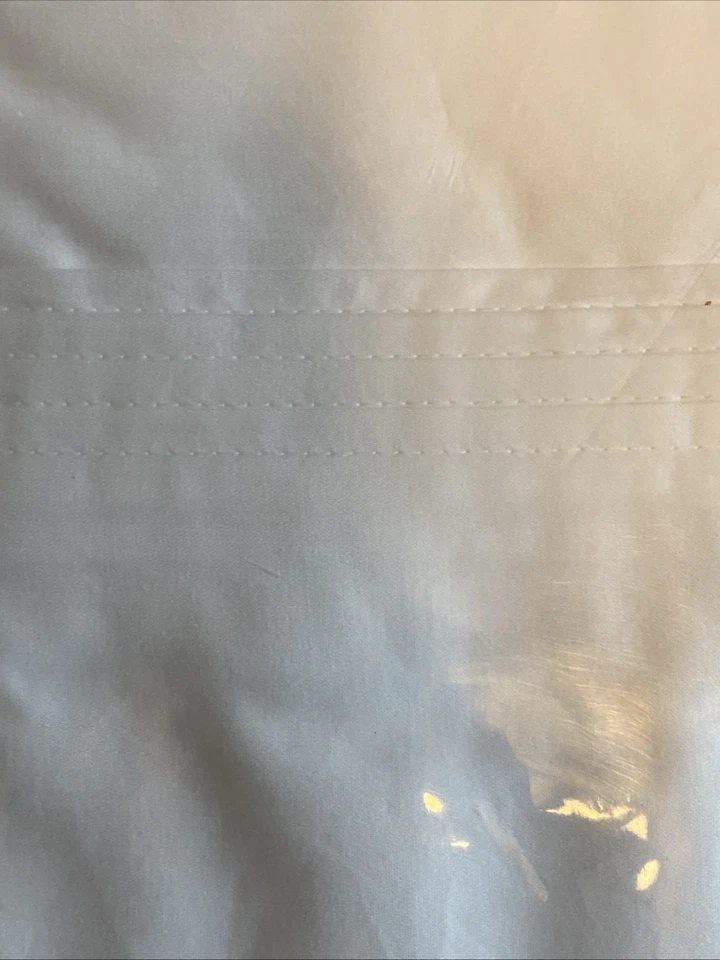 Company Store Legends Hotel EYGPTIAN COTTON Sateen Sheet Set -WHITE, QUEEN, $349 - Image 3 of 4