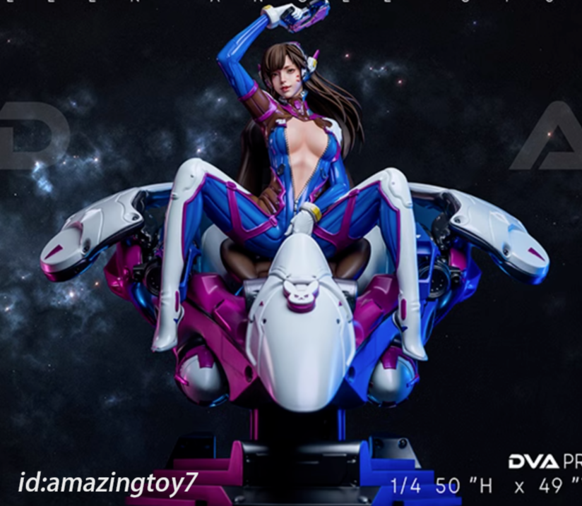 Fallen Angel Studio DVA D.VA Resin Model Statue 1/4 Scale A