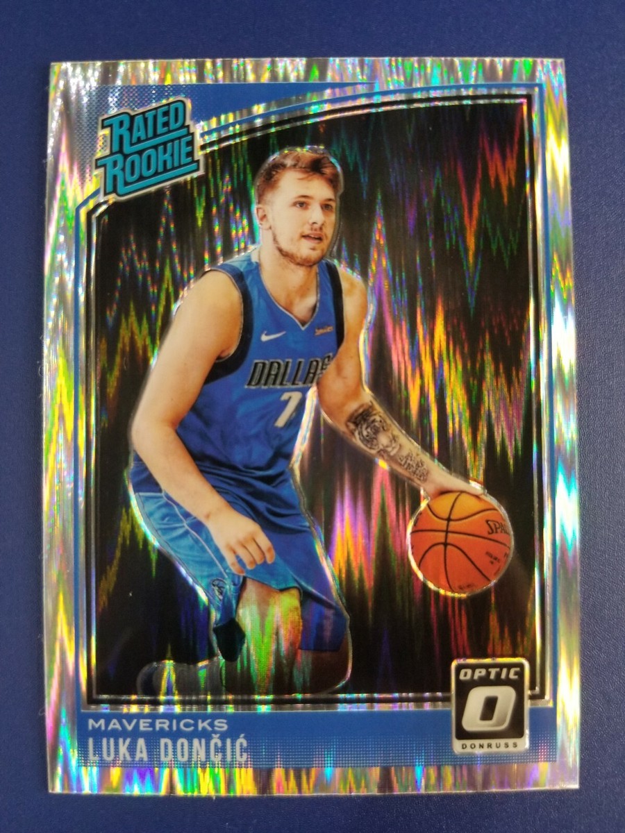 Luka Doncic 2018-19 PANINI OPTIC SHOCK RATED ROOKIE RC #177 Luka Doncic 2018-19 PANINI OPTIC SHOCK RATED ROOKIE RC #177