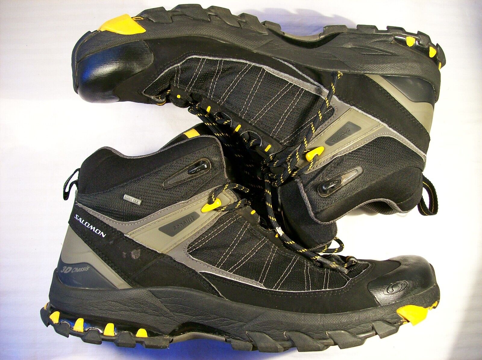 Salomon 3D Fastpacker Trail, Hiking, Hunting Boots, Men's US 12M, Excel. |