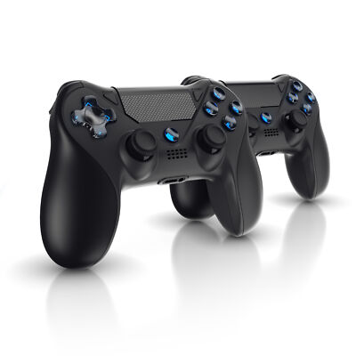 2x CSL Gamepad PS4 PS4 Pro PS4 Slim Wireless Controller Dual Vibration NEU