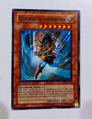 yugioh gearfried the swordmaster deck Yu-Gi-Oh! - (FET-EN022) - Flaming Eternity - 1st Edition Gearfried the Swordmaster - Flaming