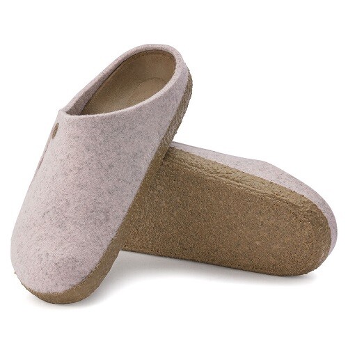 Birkenstock Damen Hausschuhe 1023166 Pantoffel Wollfilz light rose normal 36-42 - Bild 4 von 6