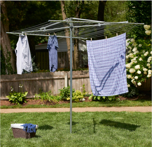 17140-1 Rotary Outdoor Umbrella Drying Rack | Steel | - Picture 4 of 9