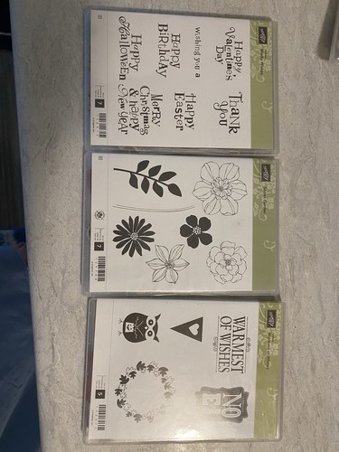 Stampin' Up! Rentner Stempelsets 10 Sets WÜNSCHE JAHRESZEITEN SPRÜCHE VERSE GARTEN ANSEHEN - Bild 19 von 19