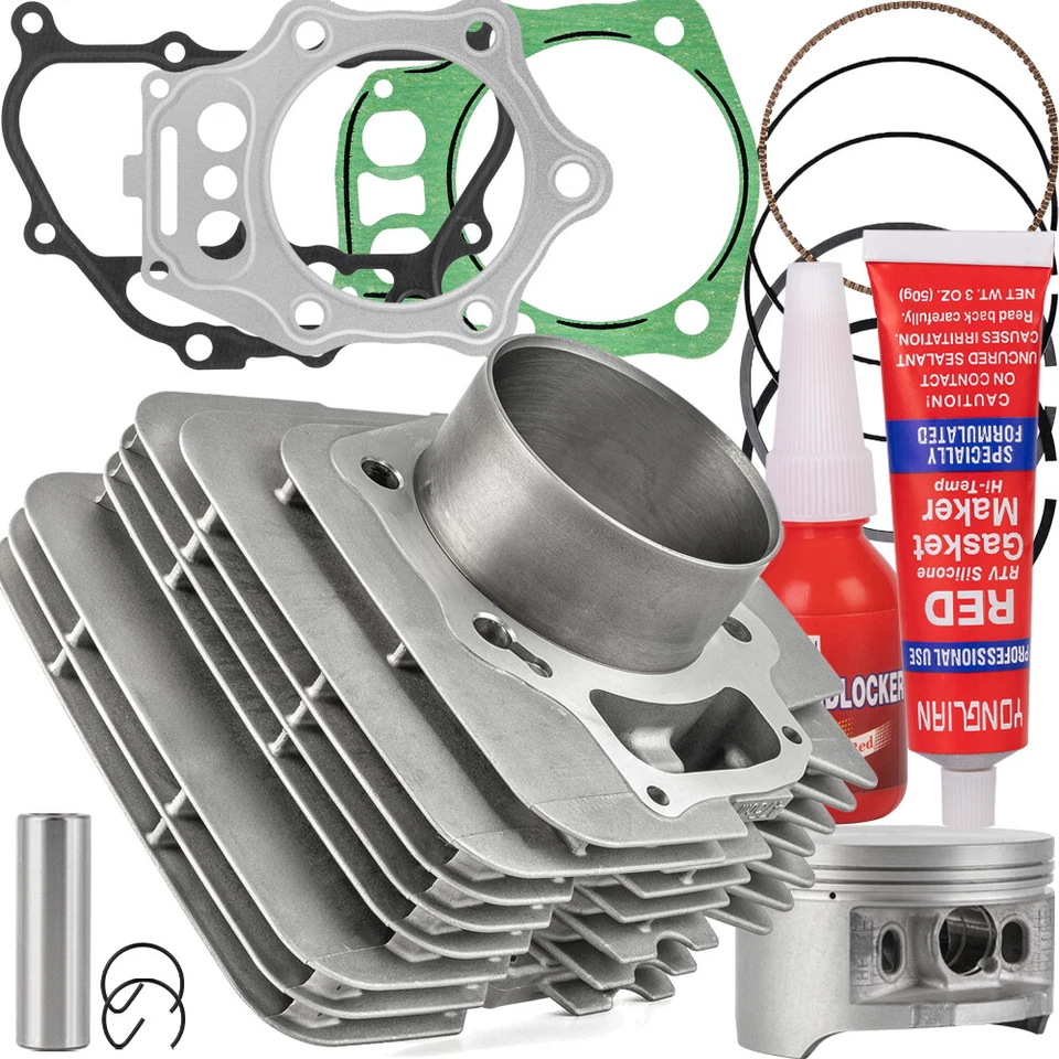 Kit de reconstrução superior pistão cilindro para 2005-2011 Honda TRX500 Foreman 500 - Imagem 3 de 4