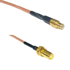 RG316 MCX MALE to SMA Female Long RF Cable Rapid-SHIP LOT
