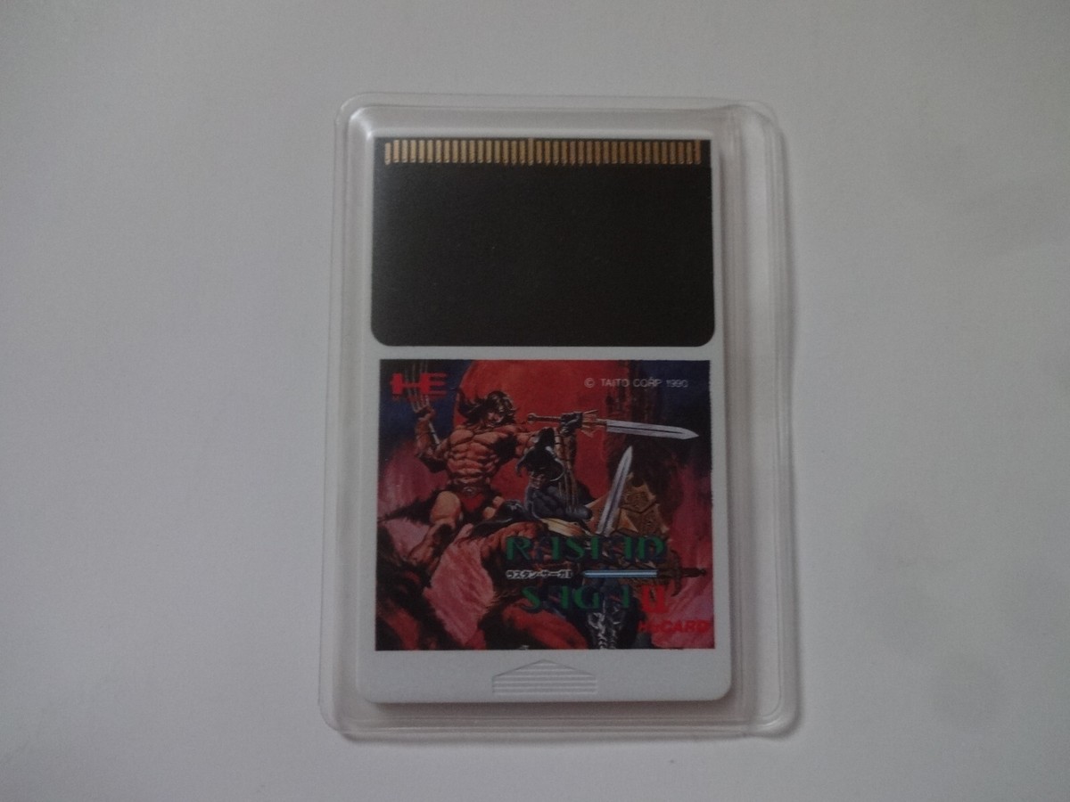 RASTAN SAGA II 2 NEC PC-Engine Hu-Card TAITO TP02012 w RASTAN SAGA II 2 NEC PC-Engine Hu-Card TAITO TP02012 w