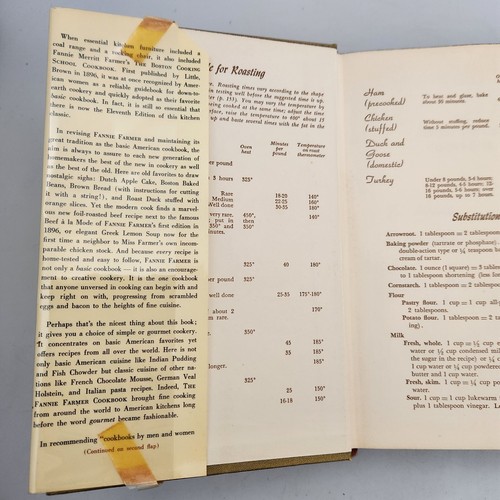 1965 Fannie Farmer Cookbook Revised Enlarged 11th Edition Wilma Perkins HCDJ - Picture 4 of 21
