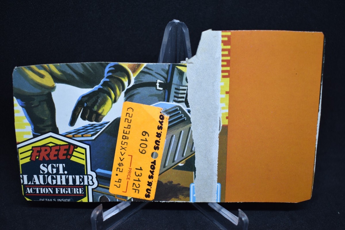 Mainframe File Card 1986 Gi Joe Vintage DC | eBay