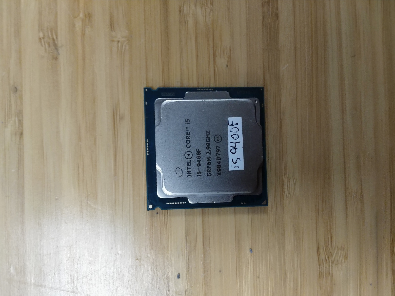 Intel Core i5-9400f 2.90GHZ.