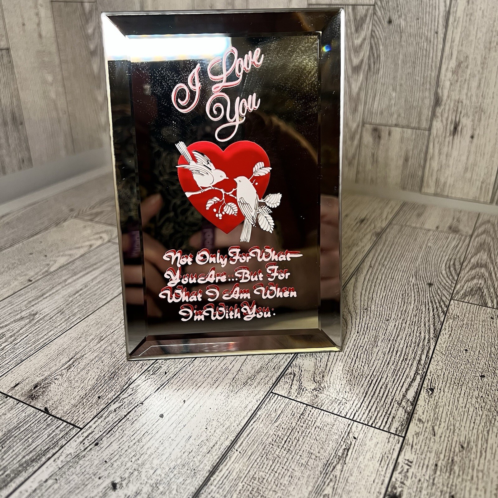 I Love You Mirror Gift Valentines Day