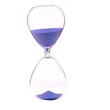 1PC Sandglass Sand Timer Glass Hourglass Kitchen Clock Home Decoration Gift.