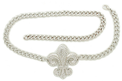 Gemma 925 Argento Sterling 14k Placcato Oro Fleur De Lis Collane Di Fiori Da Don - Foto 11