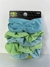 Athletic Works Women  s Hair Ties 5-Pack: Hair Ties  1 Headwrap - Blue