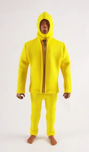 1:6 Yellow Frogman Outfit Set (Scuba Material / New Collar) 12" GI Joe HCV-006S