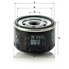 Oil filter Mann filter W7003 for Fiat Stilo Stilo multi wagon
