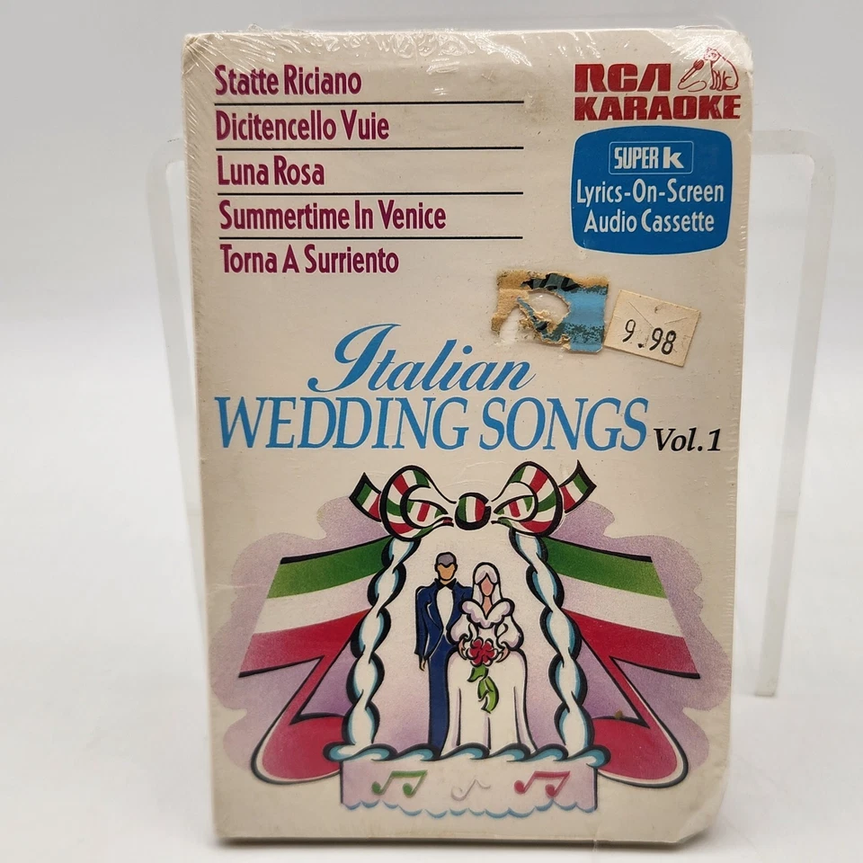 RCA Karaoke Italian Wedding Song Vol. 1 And 2 Lyrics-On-Screen Cassette Tape - Image 3 of 4