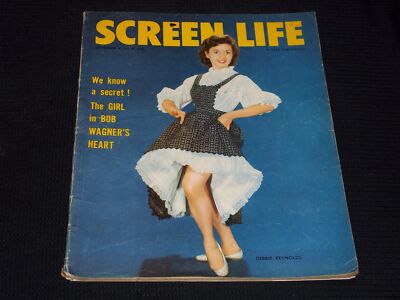 1954 SEPTEMBER SCREEN LIFE MAGAZINE - DEBBIE REYNOLDS COVER - E 13272