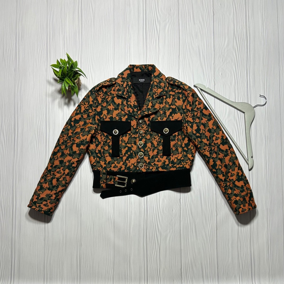 VERSUS VERSACH ヴェルサス ヴェルサーチェ アウター 42 (M) 中古・古着通販】VERSUS VERSACE (ヴェルサス ヴェルサーチェ