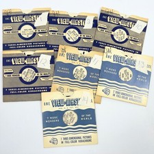 10 View-Master Reels New York Niagara Falls Acadia Ausable Chasm Cape Cod US