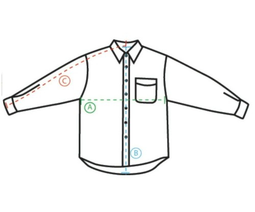 STRUCTURE Urban Wear Long Sleeve Men's Shirt w/pocket size Medium - Picture 8 of 8