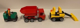 LEGO CITY 6187 ROAD CONSTRUCTION CARS DUMP TRUCKS, 100% Complete, manual & box