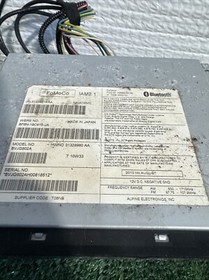 2011-2015 Jaguar XJ X351 CD Radio Receiver Bluetooth BF6N18C815JA OEM