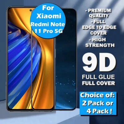 ITEC For Xiaomi Redmi Note 11 Pro 5G Full Cover Tempered Glass Screen Protector