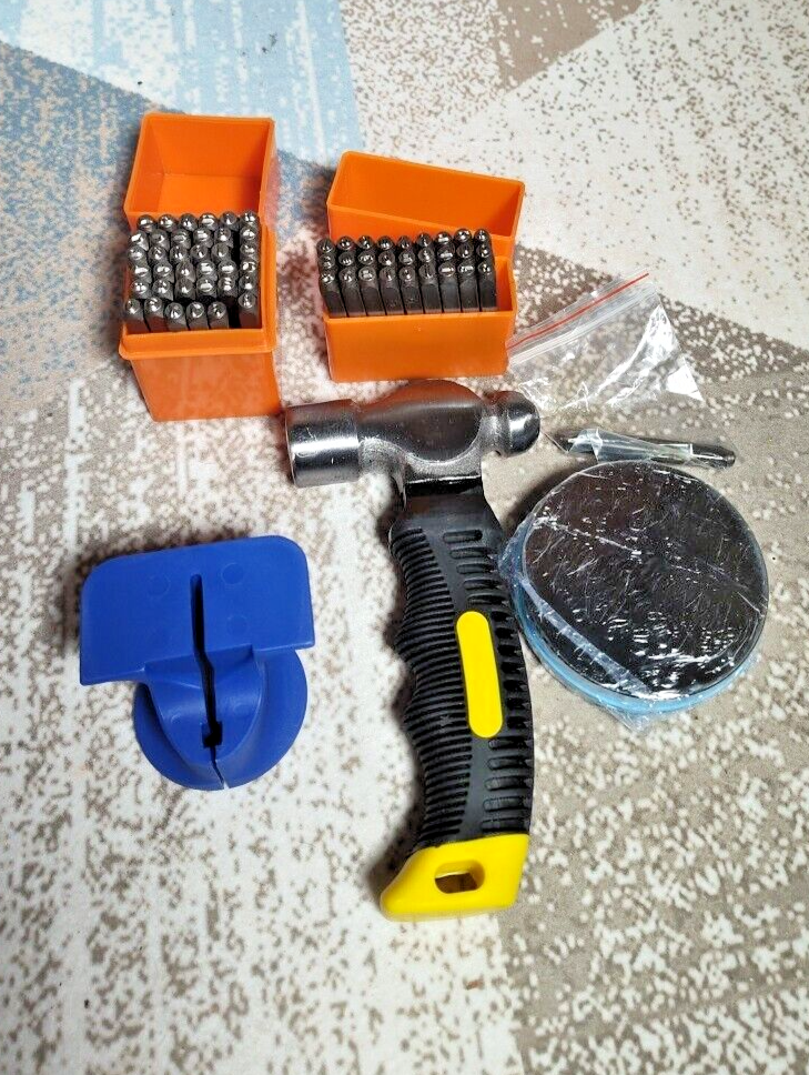 Metal Stamping kit,Metal Letter Stamps,Metal Stamps for Jewelry Making,Letter...
