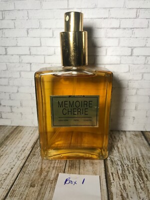 Memoire Cherie Irma Shorell Perfume Eau De Toilette Spray 4 oz Sold As Pic RARE