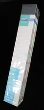 Lot of 2 WHITE Light Filtering VINYL HORIZONTAL MINI BLINDS 23" wide x 42" long