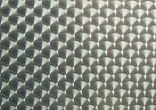 Engine Turned Aluminum Panel 12x 24x.063 1 Swirls Dgl-100