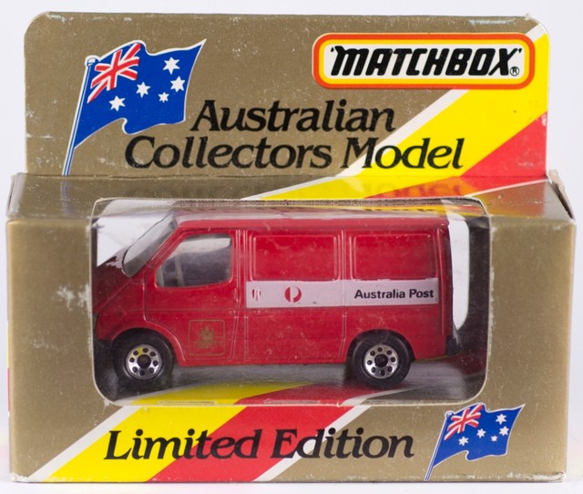 1987 Matchbox MB60 Ford TRANSIT Van Australia Post We ...