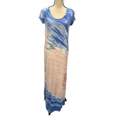 blue plunge maxi dress Blue Cross Back Plunge Maxi Dress