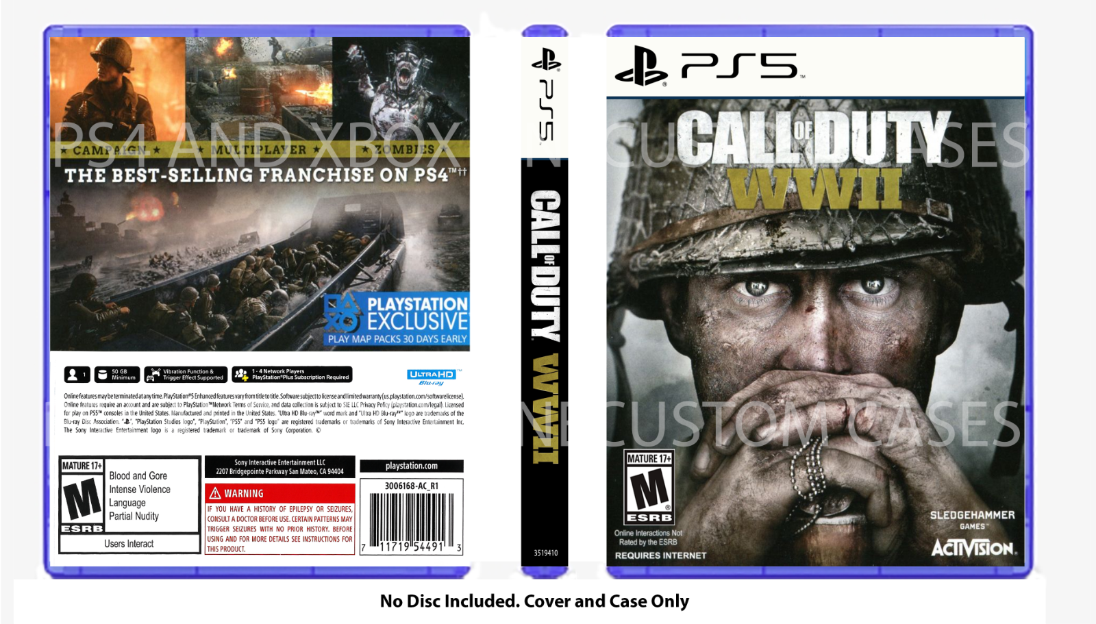 Call of Duty WWII [ COD World War 2 ] (PS4) NEW