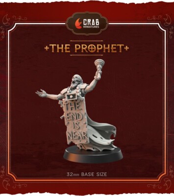 Crab Miniatures Wraith Pilgrims Prophet Forbidden Psalm Trench Crusade