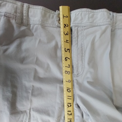 a.n.a. Sz. 22W Gray Bermuda Shorts Summer Chino Casual Work Pant Jogger Cuffed - Picture 19 of 19