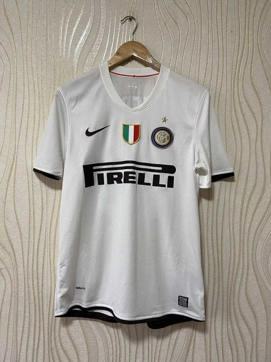 INTER MILAN 2008 2009 AWAY FOOTBALL SHIRT SOCCER JERSEY NIKE 287409 105 MATERAZZ