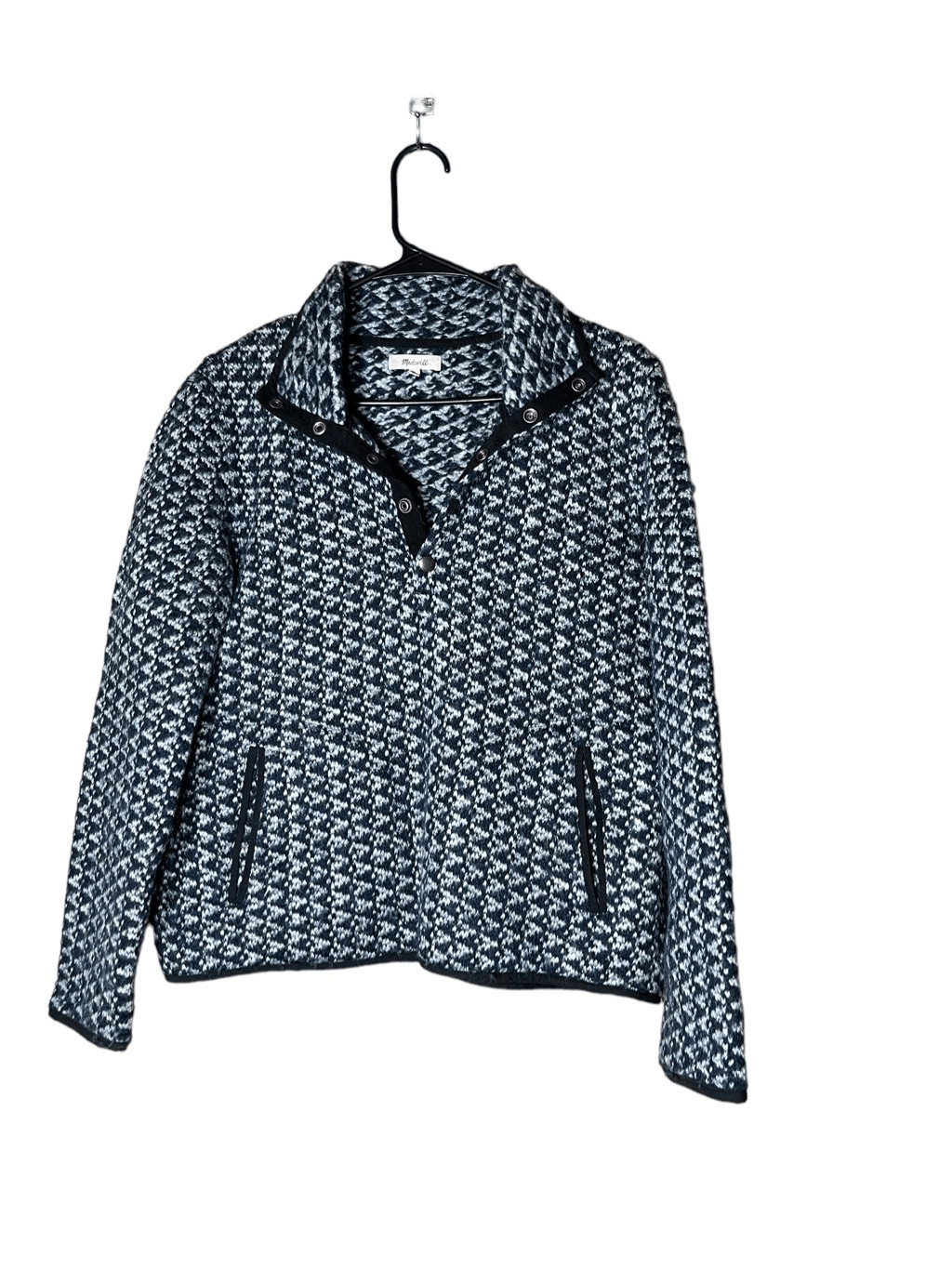 Madewell Harmonica Wool Blend Pullover Sweater Ja… - image 1