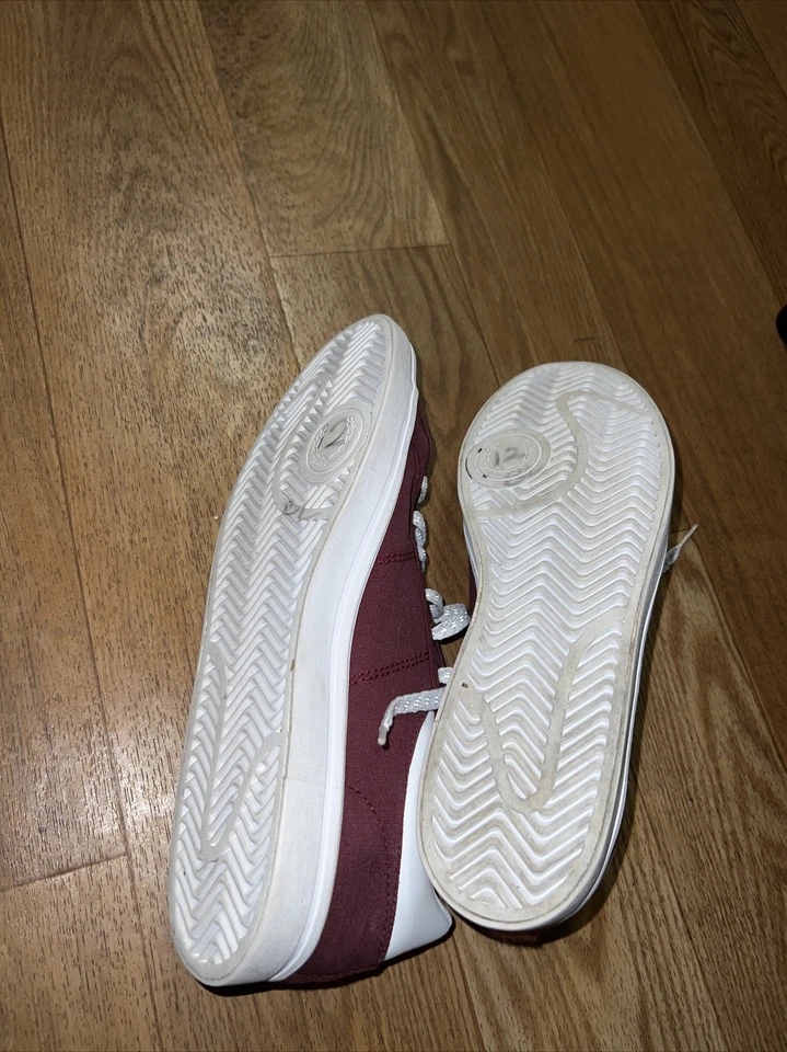 Zapatilla deportiva Fred Perry de moda de lona lateral para hombre talla 9 Foto 3 de 3