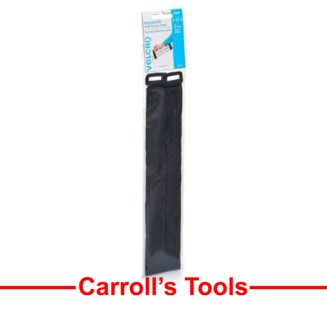 VELCRO® Brand 900 x 25mm Black Multi-Purpose Strap Fully Adjustable And Reusable VELCRO® Brand 900 x 25mm Black Multi-Purpose Strap Fully Adjustable And Reusable