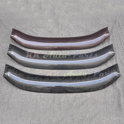 Alerón trasero de carbono forjado hoja central patadas altas para Honda Civic FK8 2017-21 - Imagen 6 de 12