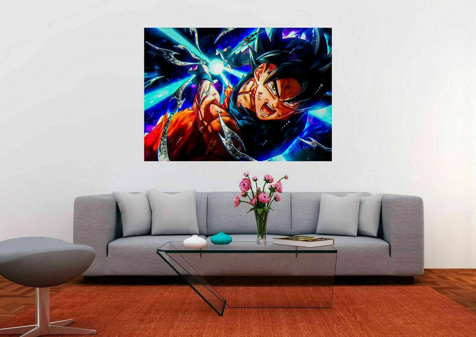 Leinwand Dragon Ball Son Goku Anime Bilder Wandbilder - Hochwertiger Kunstdruck - Bild 3 von 4