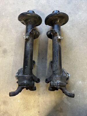 OEM BMW E30 M3 S14 Strut Housing Set w/ Tie Rod Levers OEM BMW E30 M3 S14 Strut Housing Set w/ Tie Rod Levers
