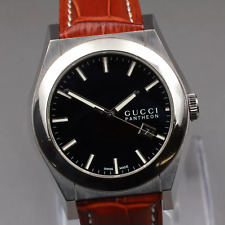 GUCCI Pantheon 115.4/YA115424 Date Brown Dial Quartz Boy's GUCCI Pantheon 115.4/YA115424 Date Brown Dial Quartz Boy's