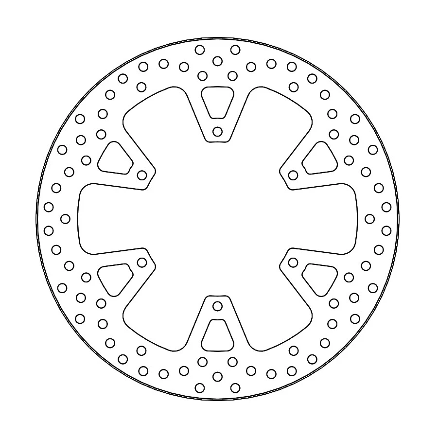 Disco de freno trasero halo Moto Master para KTM 890 Adventure R 2021-2025 Foto 2 de 4
