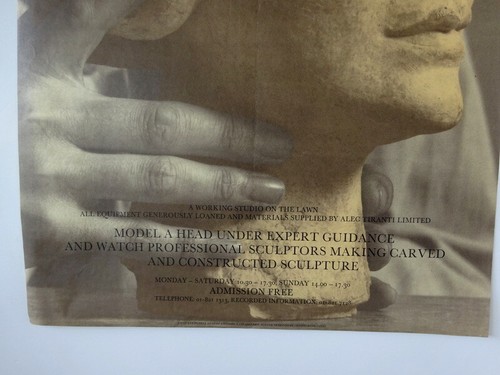 Poster Tate Gallery Jacques Lipchitz "Testa di donna" design Crispin Rose-Innes - Foto 5 di 10