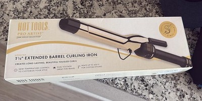 Hot Tools Professional 1.25'' Extended Barrel Curling Iron